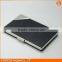 2015 new product leather magnetic metro card case for business