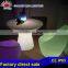Plastic PE led bar table for nightclub