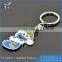 Customized animal metal keyring monkey china wholesale