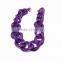 Newest Colorful Decorative Plastic Chain For Bag