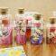Wholesale charming drift glass bottle with shell sand , penicillin bottle floating bottle wishing drift bottle