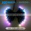 2818 12mm Diffused Digital RGB LED pixel string light Individually Addressable round LED module IP68