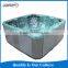 New Square Deluxe Garden European Whirlpool Outdoor Hydro Spa Pool JY8017