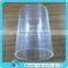 Transparent Plastic Cylinder Box Style Acrylic Makeup Organizer