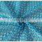 Hot Selling Polyester Plaid Crochet Embellished Lace Fabric With Sequin