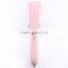 Pink straightener fast beautiful star hair straightener comb brush