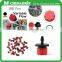 Sprinkler Irrigation 0-360 Degree Adjustable Dripper on Barb 1/4