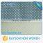 Import and Export Trade Polypropylene White Dotted Anti / Non Slip Fabric