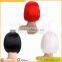Ladies Straight Flat Bang Short Bob Hair Wig for Halloween Christmas Party Cosplay