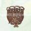 Trade Assurance Garden Cast Iron rectangular Flower basket Supplier