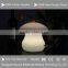 Natural Lovely Color Table Decoration LED glowing Mushroom Lamp