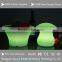 beautiful colorful led illuminated mushroom table lights, lovely led table lamp