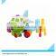 New Hot DIY Assembly Plastic Kids Cartoon Airplane Education Toys With Tool aircraft from dongguan city