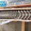 Double screw and barrel for Mikrason extruder machines