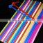 Multicolored Plastic Magic Straws 100pcs per pack