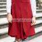 School Uniform Factory Wholesale Red School Pinafore Dress