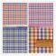 yarn dyed organic bamboo fabric for men dress