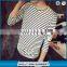 Men's stripe dri fit tshirt wholesale China