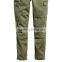 Womens Washed Khaki Green Cargo Pants Work Pants for Ladies