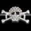 Fashion Jewelry Costume Accessories skull devil demon crossbones silver color plated platinglead cadmium free 1117016