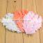 15colors feather flower pads for newborn baby girl hair band headband kids hair accessories