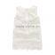 Lovely baby floral dress for summer girl sleeveless lace dress modern clothes