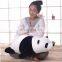 Plush panda bear for baby sleep
