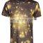 Galaxy Sublimation Printed T Shirt/full print custom designs tshirt/high fashion men clothing/model-sc295