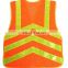 High reflective safety Hi-vis wasitcoat vest/ road safety policemen workwear vest