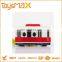 Driving ABS plastic alarm clock bus table clock