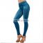 Latest solid genie printed jeggings