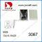 DZ-3067 rectangle shape crystal ab color sew on stones flatback for clothes