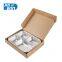 Department aluminum foil container with corrugated carton box