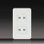 push button wall switch socket Digit Telephone Socket with Data Socket