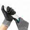 Cut Resistant Level 5 HPPE Liner PU Coated Anti Cut Gloves with EN388 4X43C