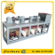 High intensity three disc belt type magnetic separator