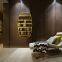 Solid Wood Bathroom Mirror Hanging Wall Anti-Explosion Fog-Proof Full Length Mirror