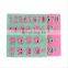 Toddler educational toys Die Cut Felt Alphabet Letters Set A to Z