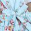 Posh Girl Flower Ruffle Bubble Summer Romper Baby Clothes Bodysuit