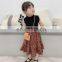 Girls suit vest bottoming shirt plus polka dot skirt two-piece 20 summer new children's wear on behalf of