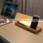 Mesun N9 Luxury BT Speaker Desk Lamp and Wireless Charging Himalayan Salt Lamp