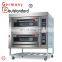 Commercial use automatic gas oven double layer bakery oven with CE