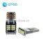 Error Free 300LM CANBUS t10 15smd 3014 Auto Wedge Dome Bulbs car led interior panel light