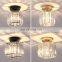 Modern interior ceiling lights fixtures decorative crystal led ceiling suspended light