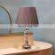 Top sale indoor lighting metal material bedroom modern table lamp for hotel decor