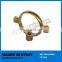 Professional customized brass pipe clips