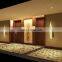High Quality Aluminum Base Acrylic Wave Shape Indoor Led Wall Lamps