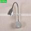 Flower Like No Wiring Wall Lamp With Chrome And Black Colour Hot Welcome Reading Lamp Bed Wall Factory Wall Lamp Designs