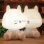 Animal led table lamp white night light reading lamp for kids