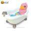 B.Duck unique plastic pvc bathtub soap dish for bathroom